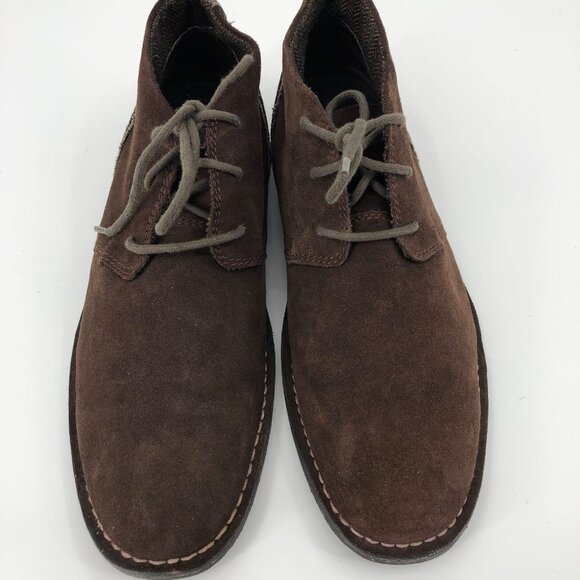 RJ Colt Brown Leather Suede Boots | Size 12 - Picture 5 of 5